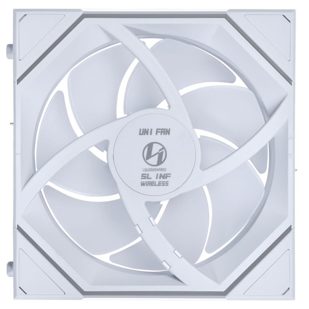 Lian Li UNI FAN SL-INF Wireless Fan, ARGB, PWM - 120mm, White