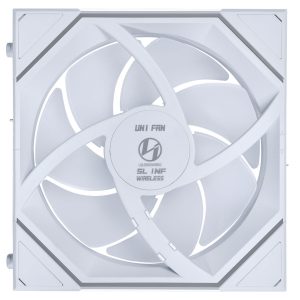 Lian Li UNI FAN SL-INF Wireless Fan, ARGB, PWM - 120mm, White