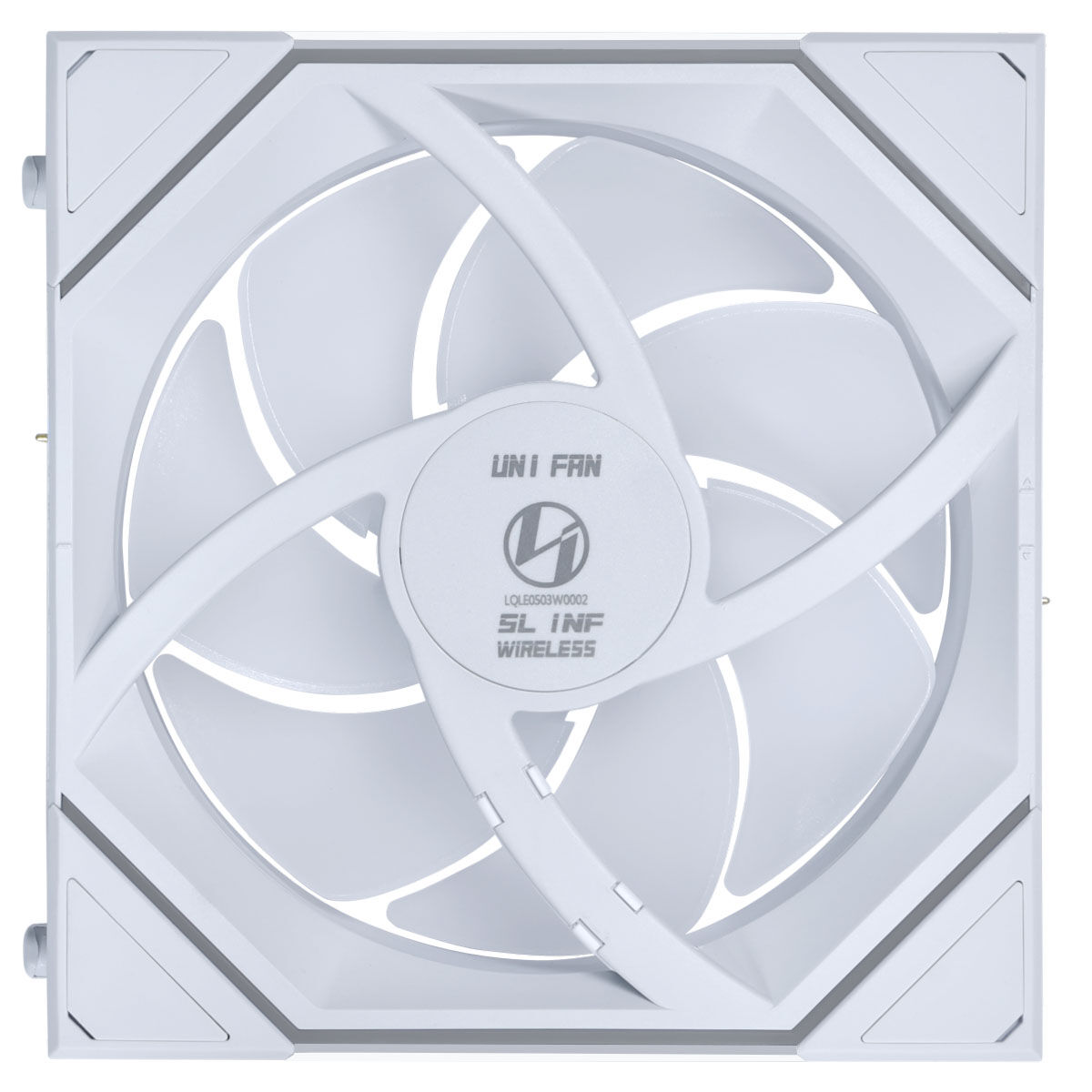 Lian Li UNI FAN SL-INF Wireless Fan, ARGB, PWM - 120mm, White