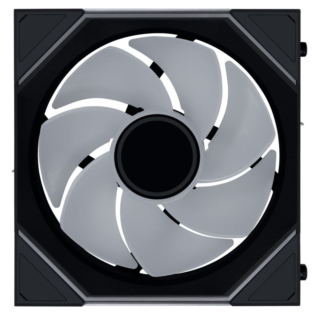 Lian Li UNI FAN SL-INF Wireless Fan, ARGB, PWM - 3-pack, with controller, reverse blade, 120mm, black