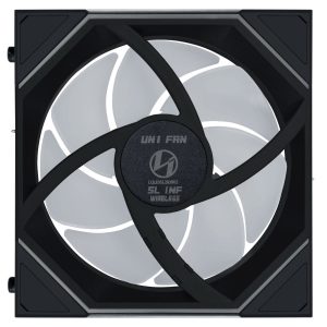 Lian Li UNI FAN SL-INF Wireless Fan, ARGB, PWM - 3-pack, with controller, reverse blade, 120mm, black
