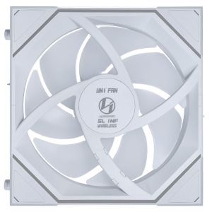 Lian Li UNI FAN SL-INF Wireless Fan, ARGB, PWM - 3-pack, with controller, reverse blade, 120mm, white
