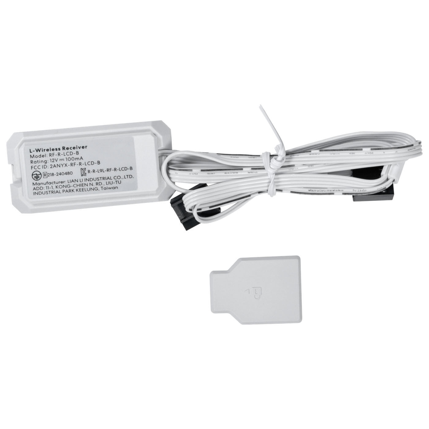 Lian Li UNI FAN SL-INF Wireless Fan, ARGB, PWM - 3-pack, with controller, reverse blade, 120mm, white