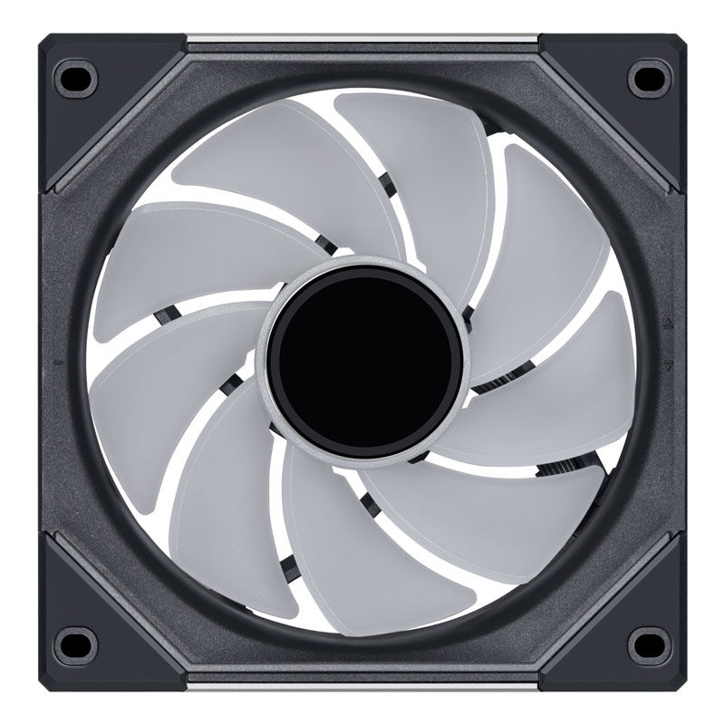 Lian Li UNI FAN SL-INF 120 ARGB Reverse Blade PWM Fan, 3-pack including controller - 120mm, black