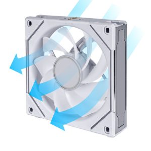 Lian Li UNI FAN SL-INF 120 ARGB Reverse Blade PWM Fan, 3-pack including controller - 120mm, white : image 4