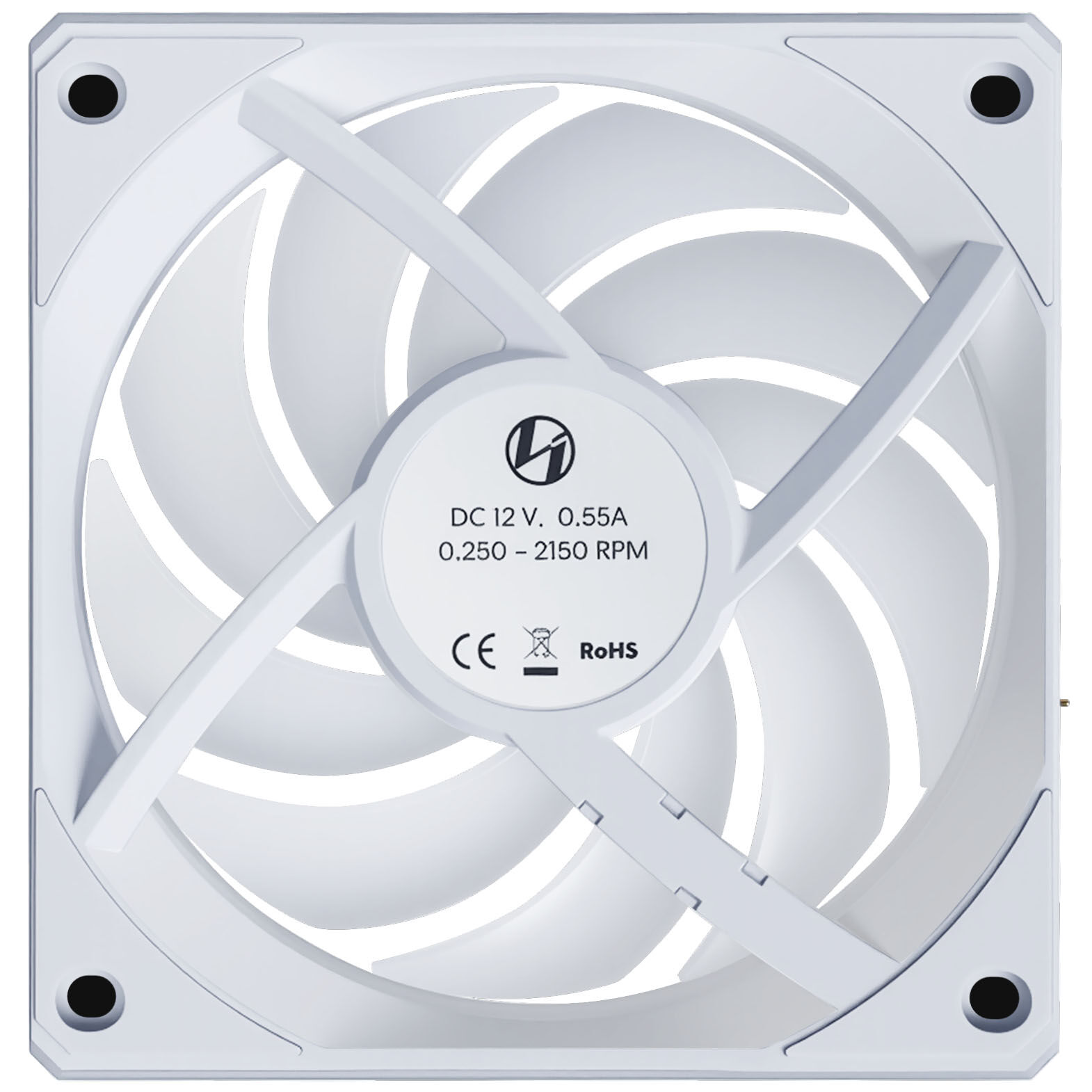 Lian Li UNI FAN CL Reverse Wireless Fan, pack of 3, 120mm, white