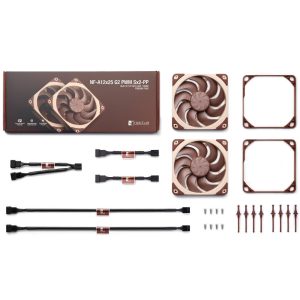 Noctua NF-A12x25 G2 Sx2-PP PWM fan - 120mm, pack of 2