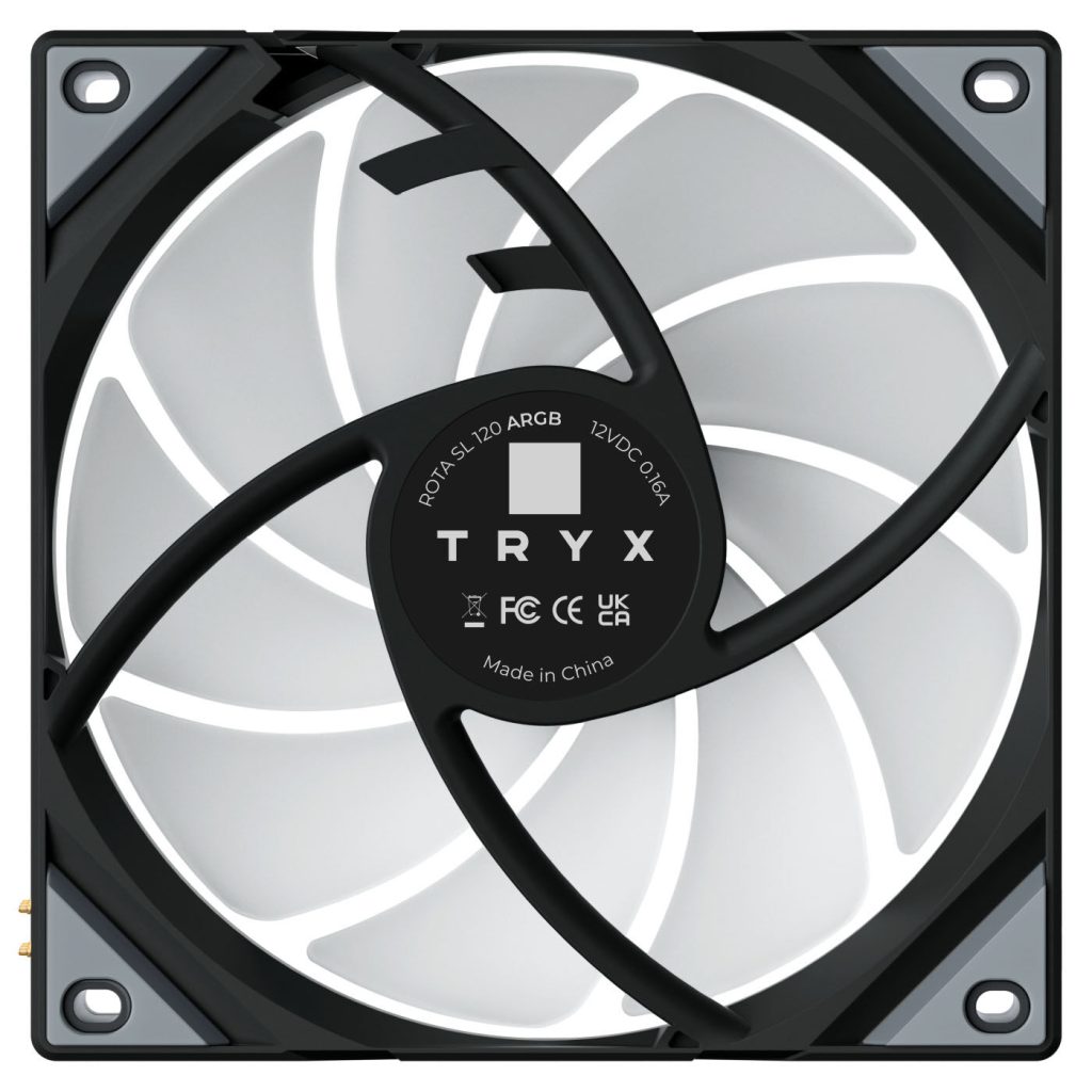 TRYX ROTA SL ARGB fans - 3-pack, 120 mm, black