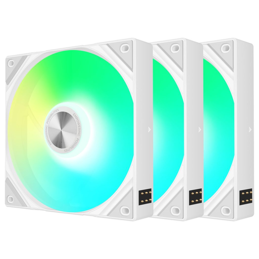TRYX ROTA SL ARGB fans - 3-pack, 120 mm, white