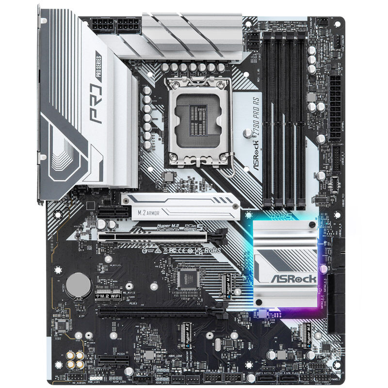 ASRock Z790 Pro RS, Intel Z790 motherboard - Socket 1700, DDR5 : image 3