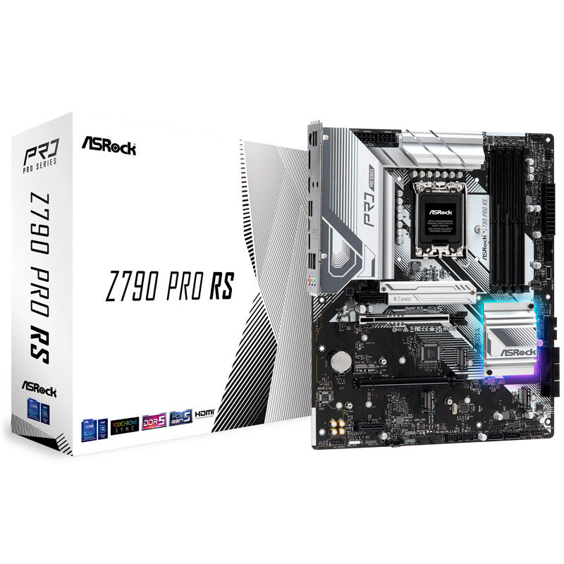 ASRock Z790 Pro RS, Intel Z790 motherboard - Socket 1700, DDR5 : image 1