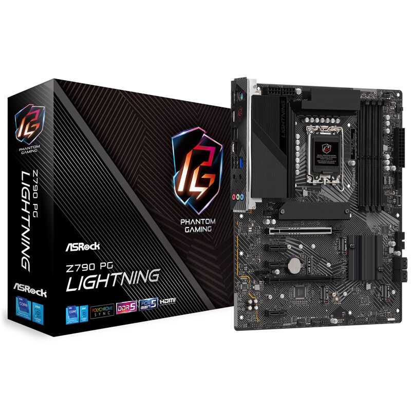 ASRock Z790 PG Lightning, Intel Z790 motherboard - Socket 1700, DDR5 : image 1