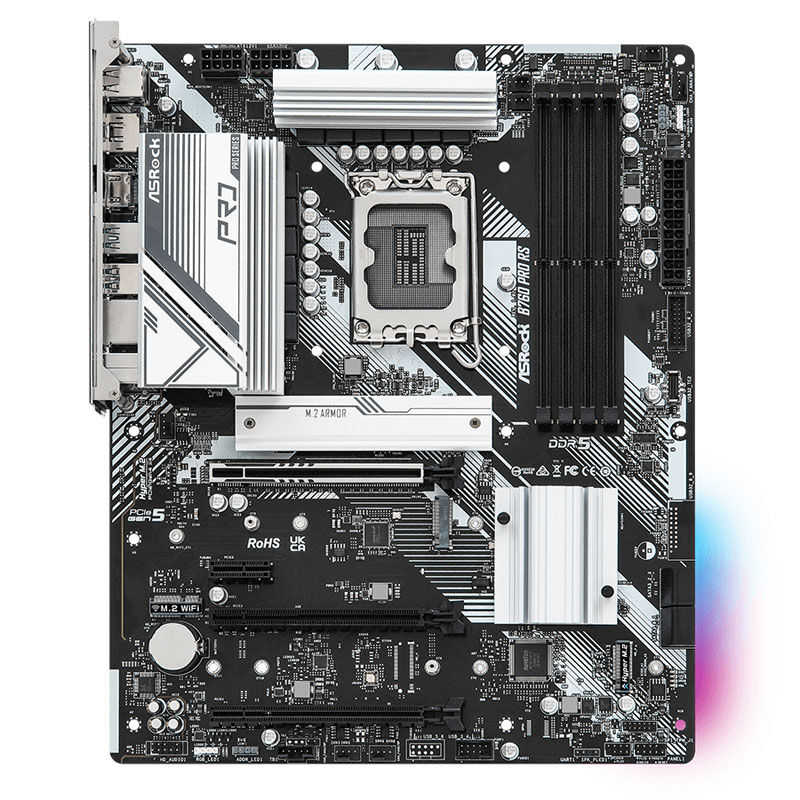 ASRock B760 Pro RS, Intel B760 motherboard - Socket 1700, DDR5