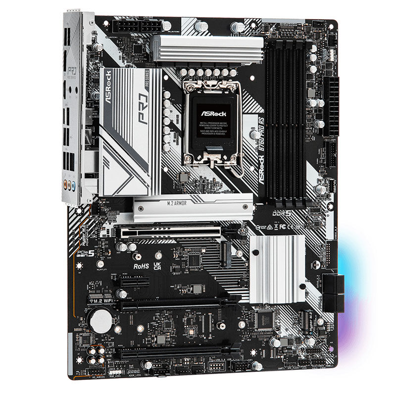 ASRock B760 Pro RS, Intel B760 motherboard - Socket 1700, DDR5
