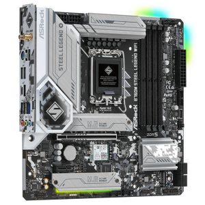 ASRock B760M Steel Legend WiFi, Intel B760 motherboard - Socket 1700, DDR5 : image 2