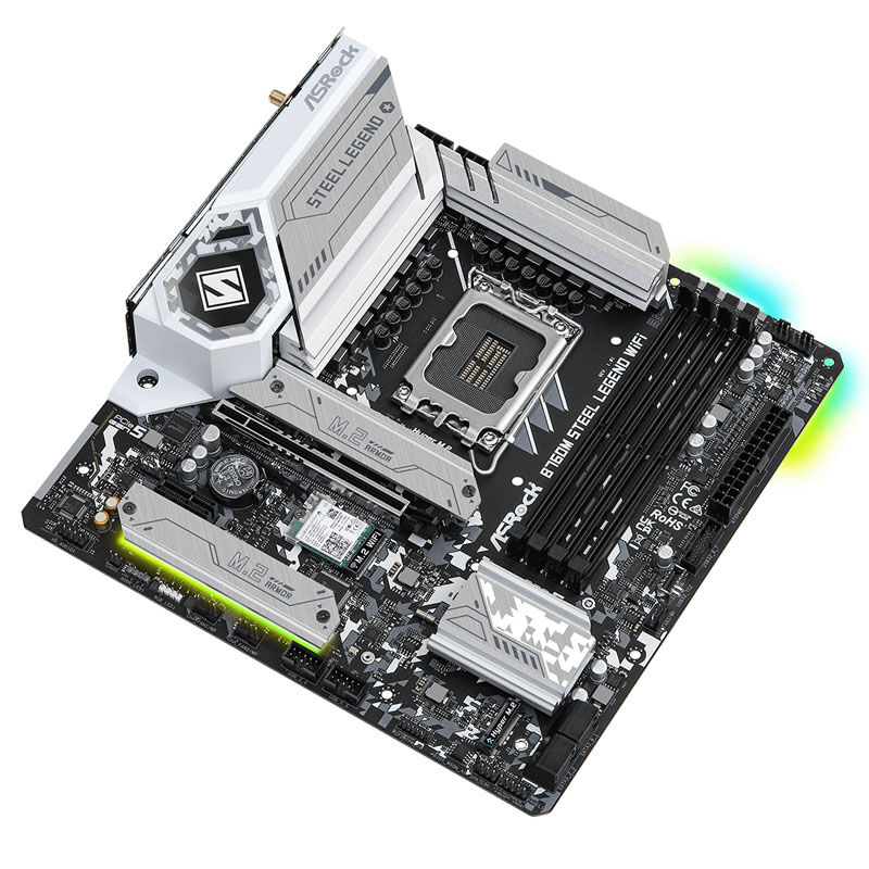 ASRock B760M Steel Legend WiFi, Intel B760 motherboard - Socket 1700, DDR5 : image 5