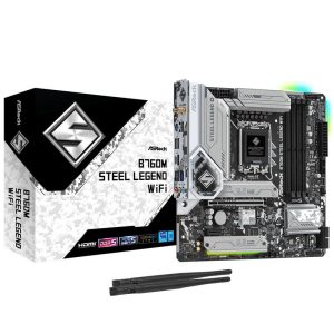 ASRock B760M Steel Legend WiFi, Intel B760 motherboard - Socket 1700, DDR5 : image 1