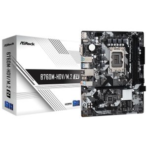 ASRock B760M-HDV/M.2 D4, Intel B760 motherboard - Socket 1700, DDR4 : image 1