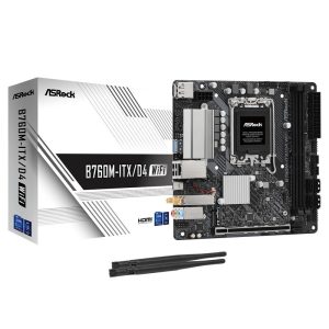 ASRock B760M-ITX/D4 WiFi, Intel B760 motherboard - Socket 1700, DDR4