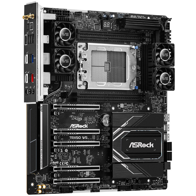 ASRock TRX50 WS, AMD TRX50 motherboard - Socket sTR5, DDR5