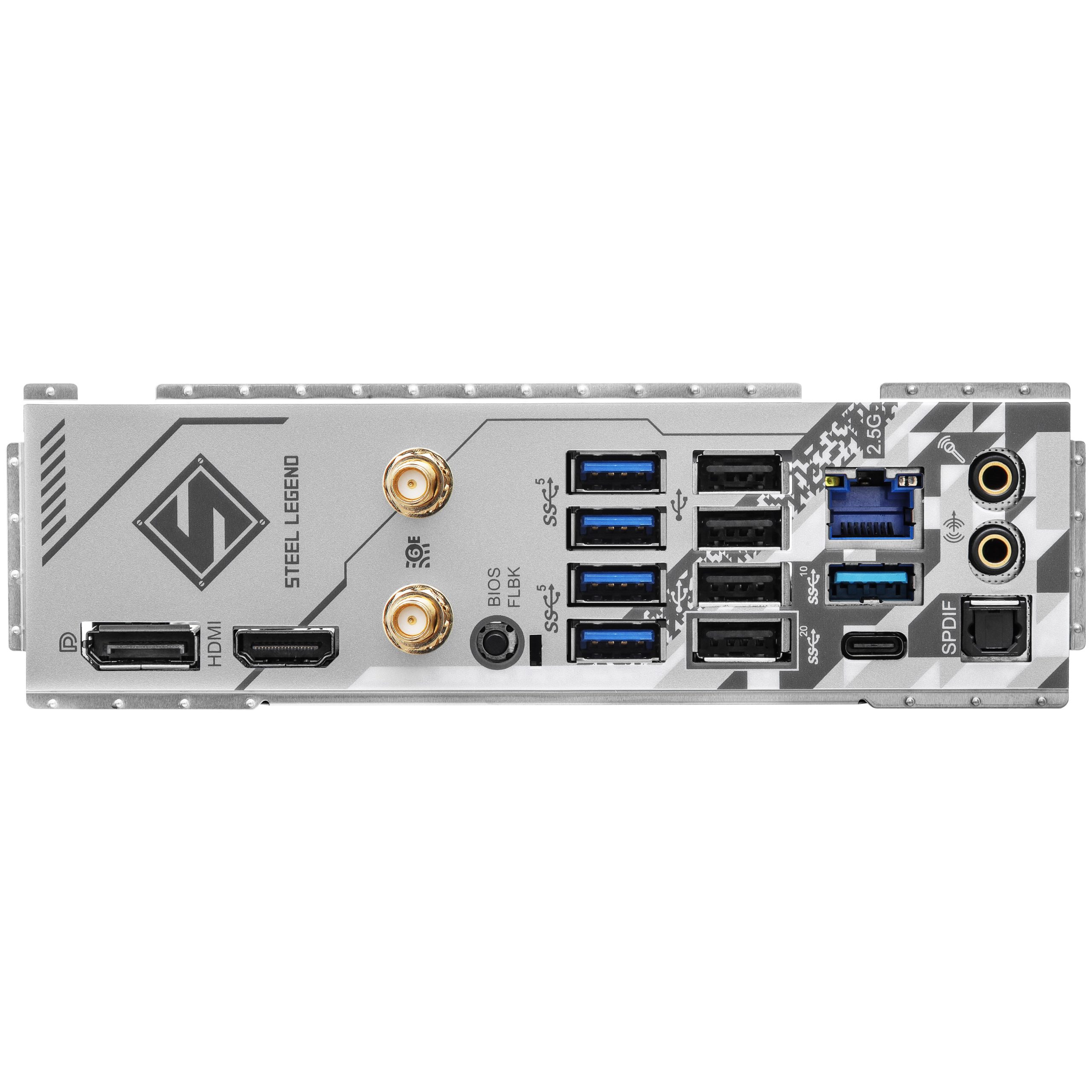ASRock B650 Steel Legend WiFi, AMD B650 motherboard - Socket AM5, DDR5 : image 4