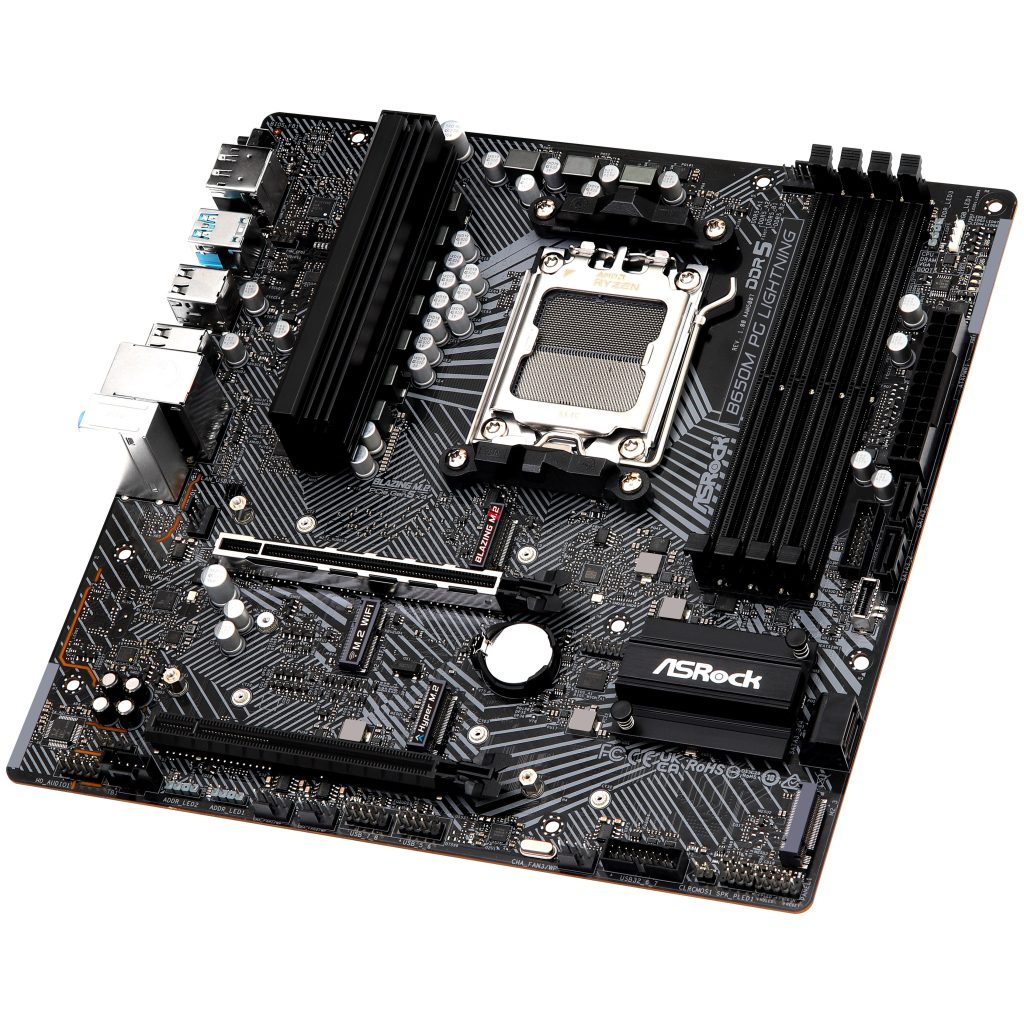 ASRock B650M PG Lightning, AMD B650 motherboard - Socket AM5, DDR5 : image 5