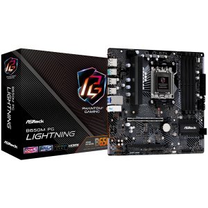 ASRock B650M PG Lightning, AMD B650 motherboard - Socket AM5, DDR5 : image 1