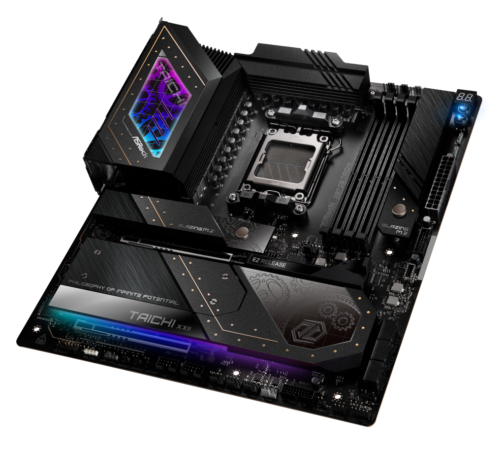 ASRock X870E Taichi motherboard, socket AM5, AMD X870E, EATX, DDR5