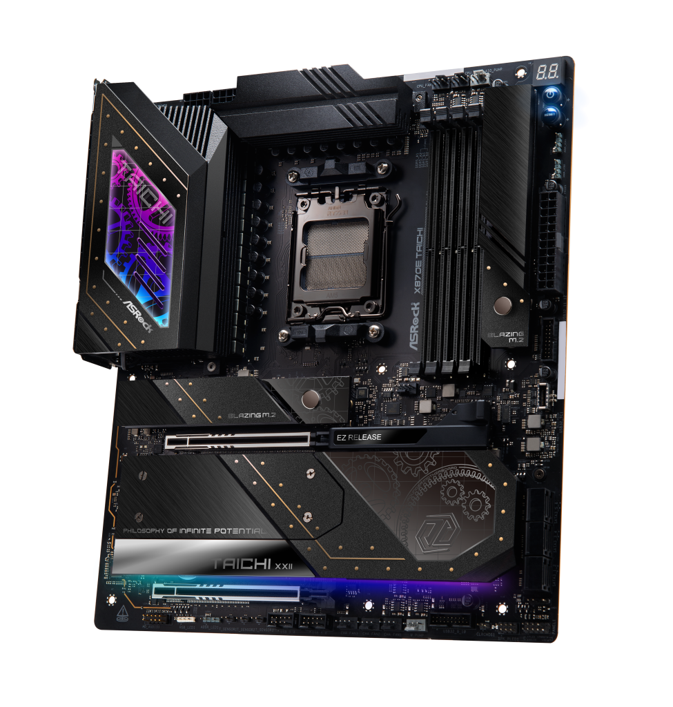 ASRock X870E Taichi motherboard, socket AM5, AMD X870E, EATX, DDR5