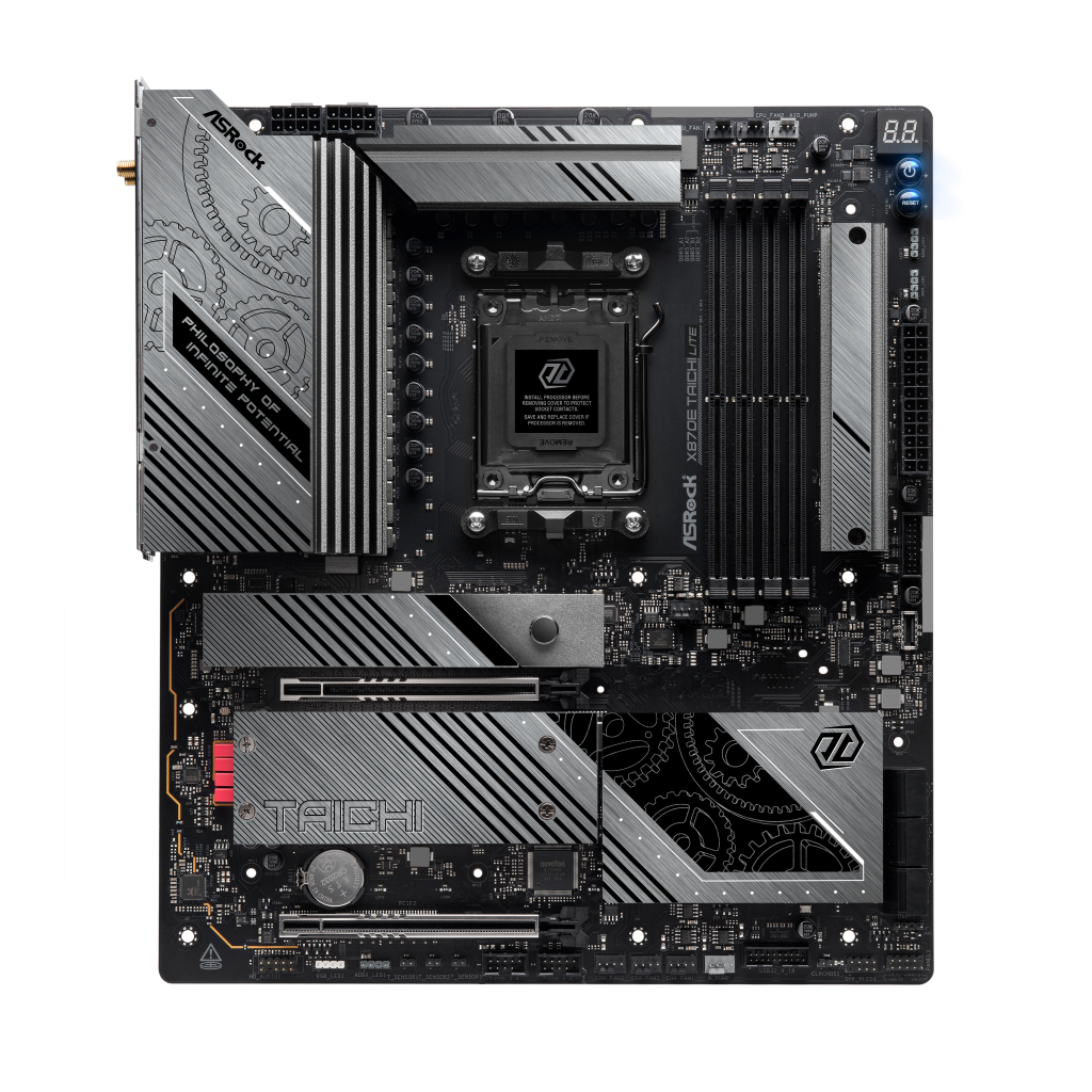 ASRock X870E Taichi Lite motherboard, socket AM5, AMD X870E, EATX, DDR5 : image 4