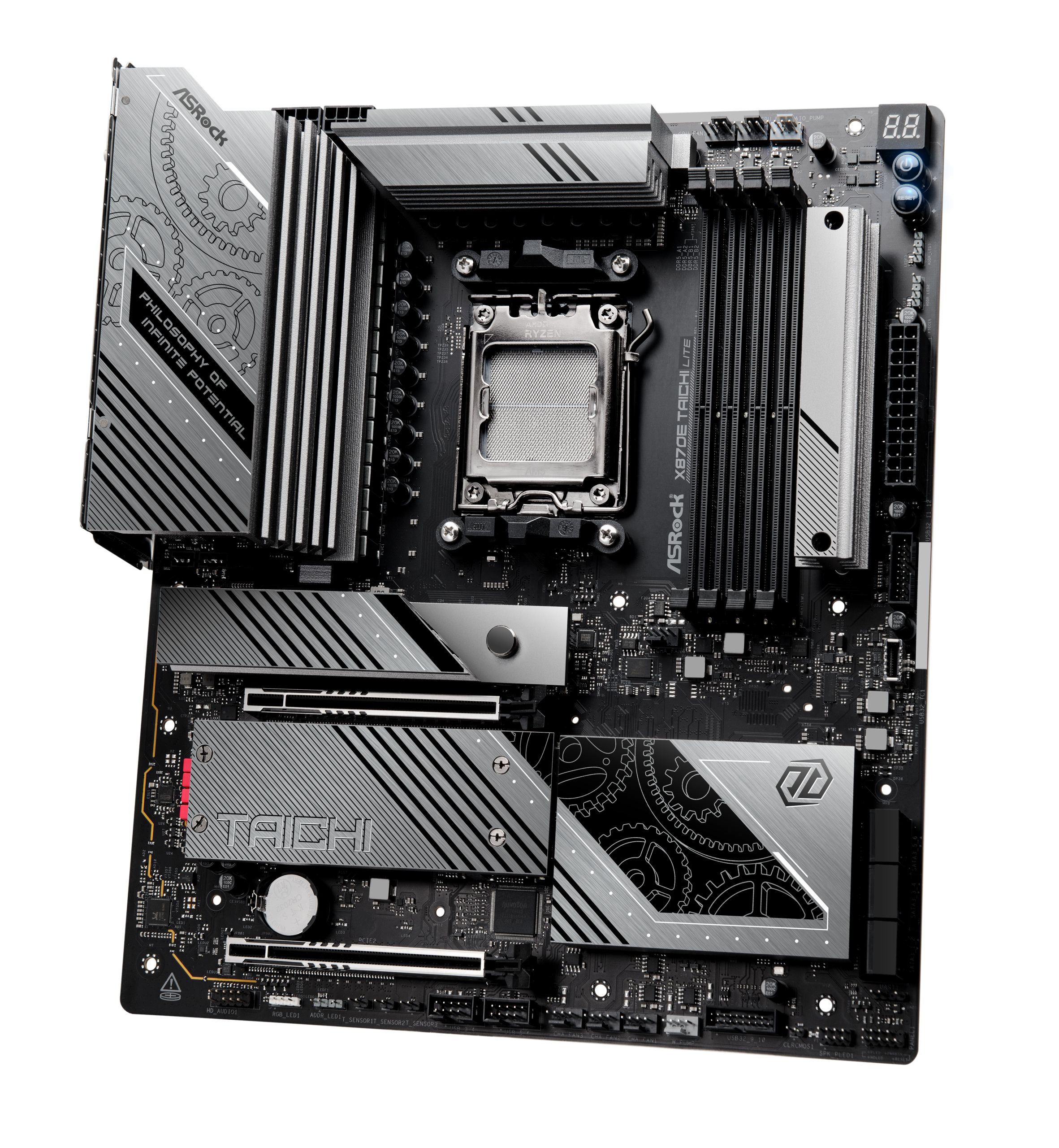 ASRock X870E Taichi Lite motherboard, socket AM5, AMD X870E, EATX, DDR5 : image 6