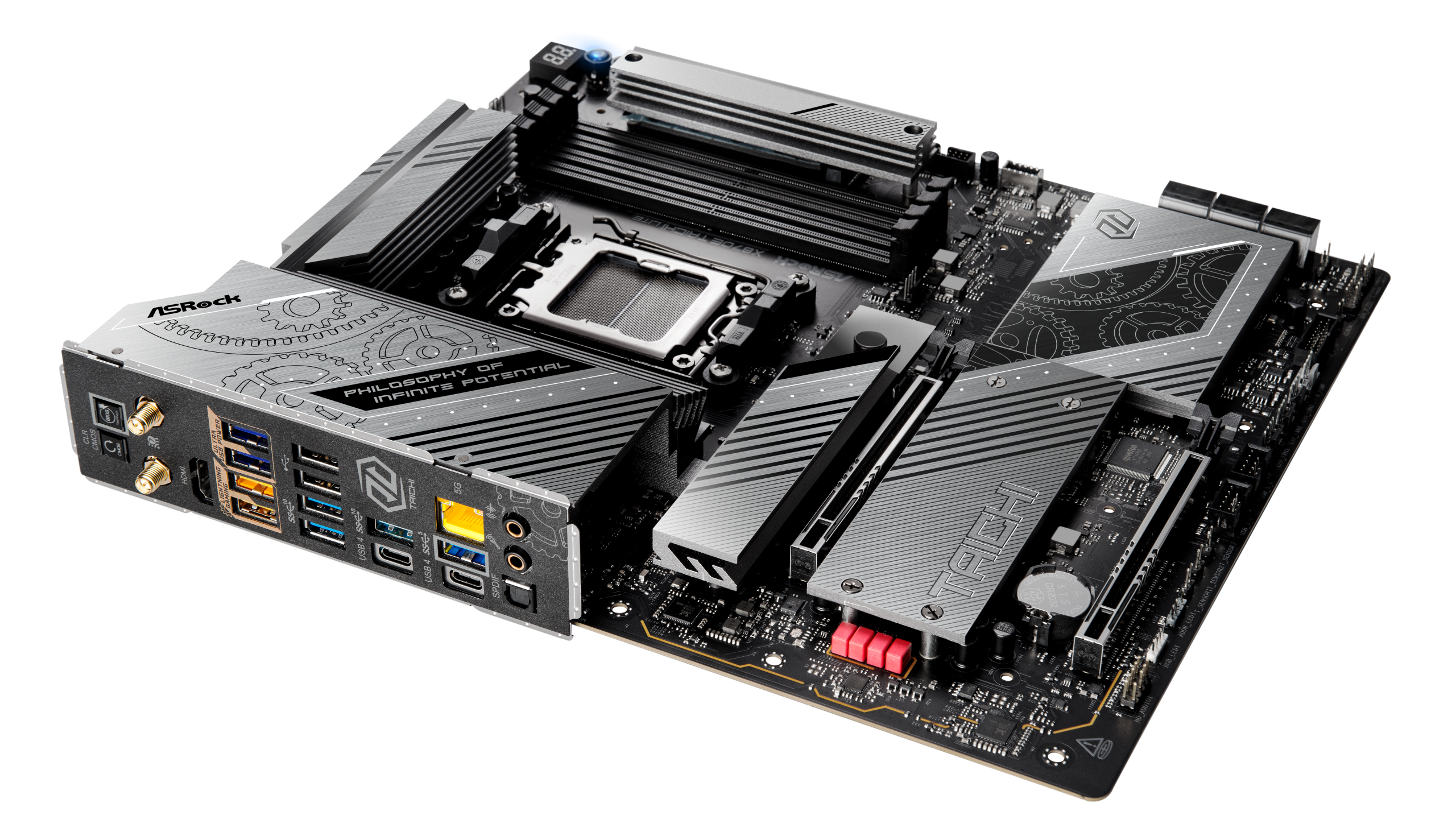 ASRock X870E Taichi Lite motherboard, socket AM5, AMD X870E, EATX, DDR5 : image 8