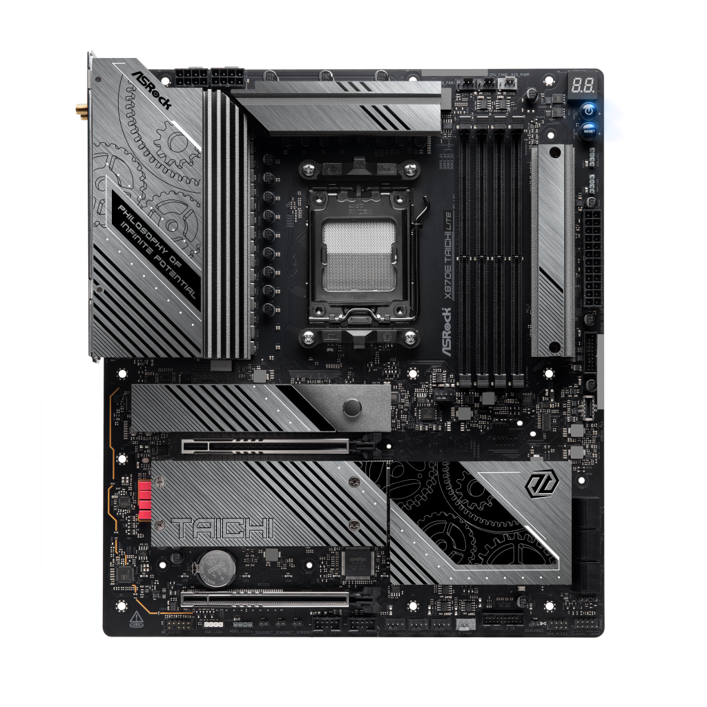 ASRock X870E Taichi Lite motherboard, socket AM5, AMD X870E, EATX, DDR5 : image 3
