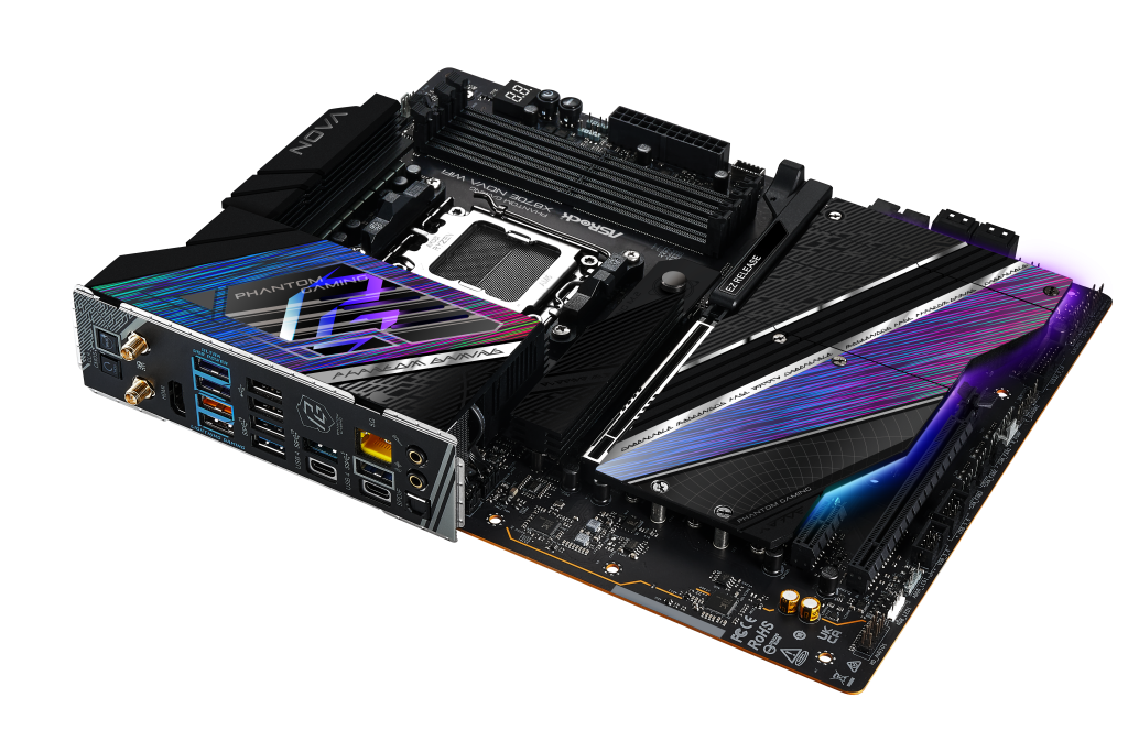 ASRock X870E Nova WiFi motherboard, socket AM5, AMD X870E, ATX, DDR5