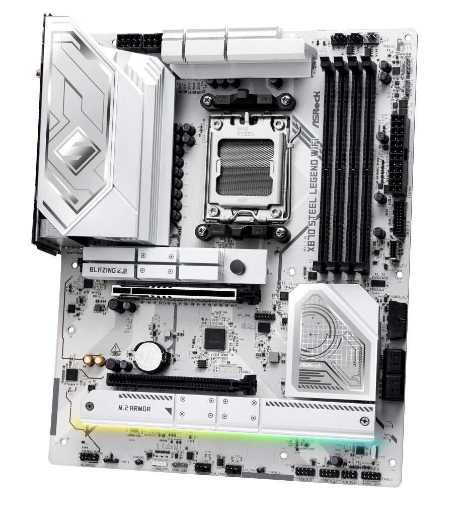 ASRock X870 Steel Legend WiFi motherboard, socket AM5, AMD X870, ATX, DDR5