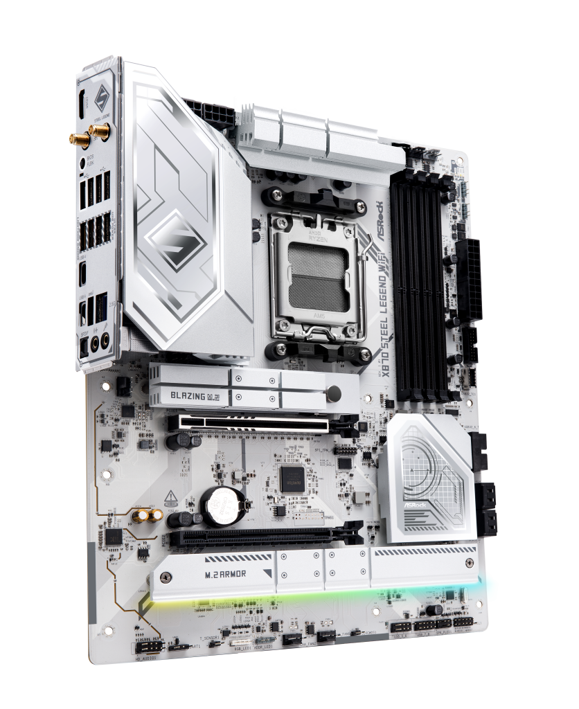 ASRock X870 Steel Legend WiFi motherboard, socket AM5, AMD X870, ATX, DDR5