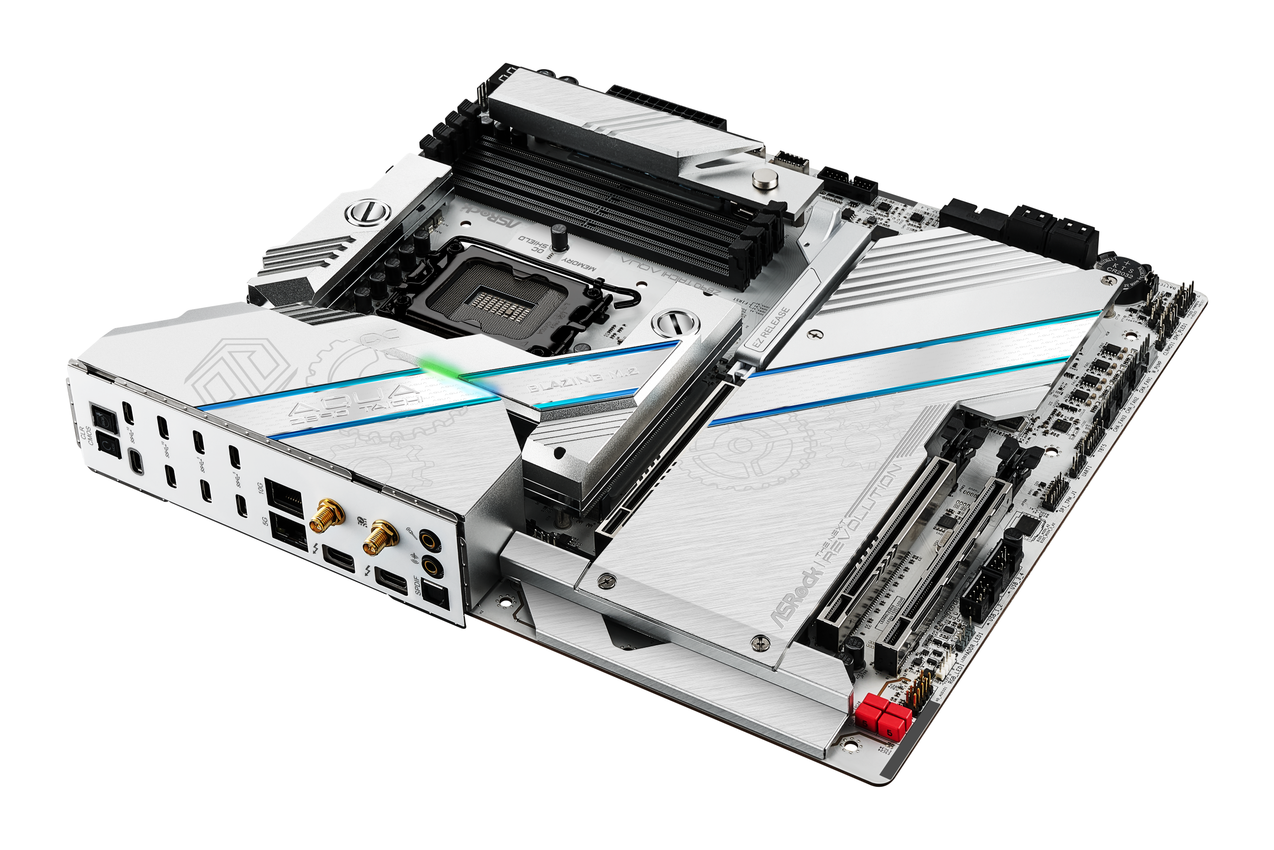 ASRock Z890 Taichi AQUA motherboard, socket LGA 1851, Intel Z890, E-ATX, DDR5