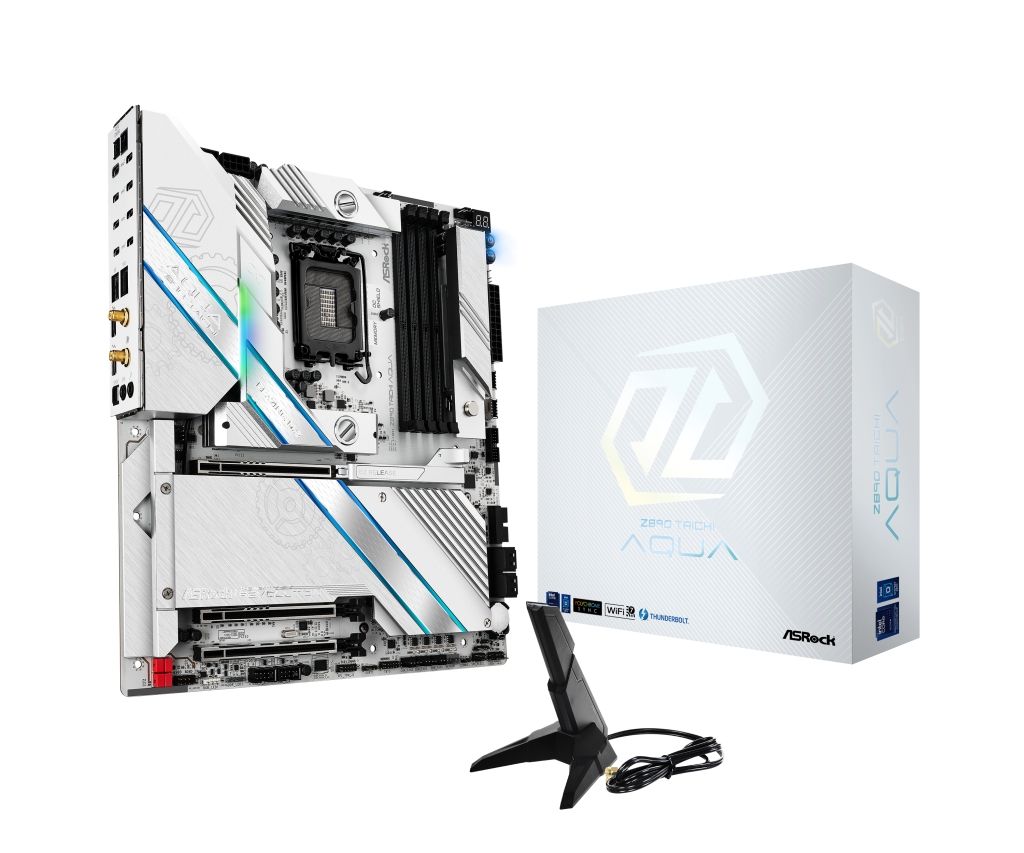 ASRock Z890 Taichi AQUA motherboard, socket LGA 1851, Intel Z890, E-ATX, DDR5