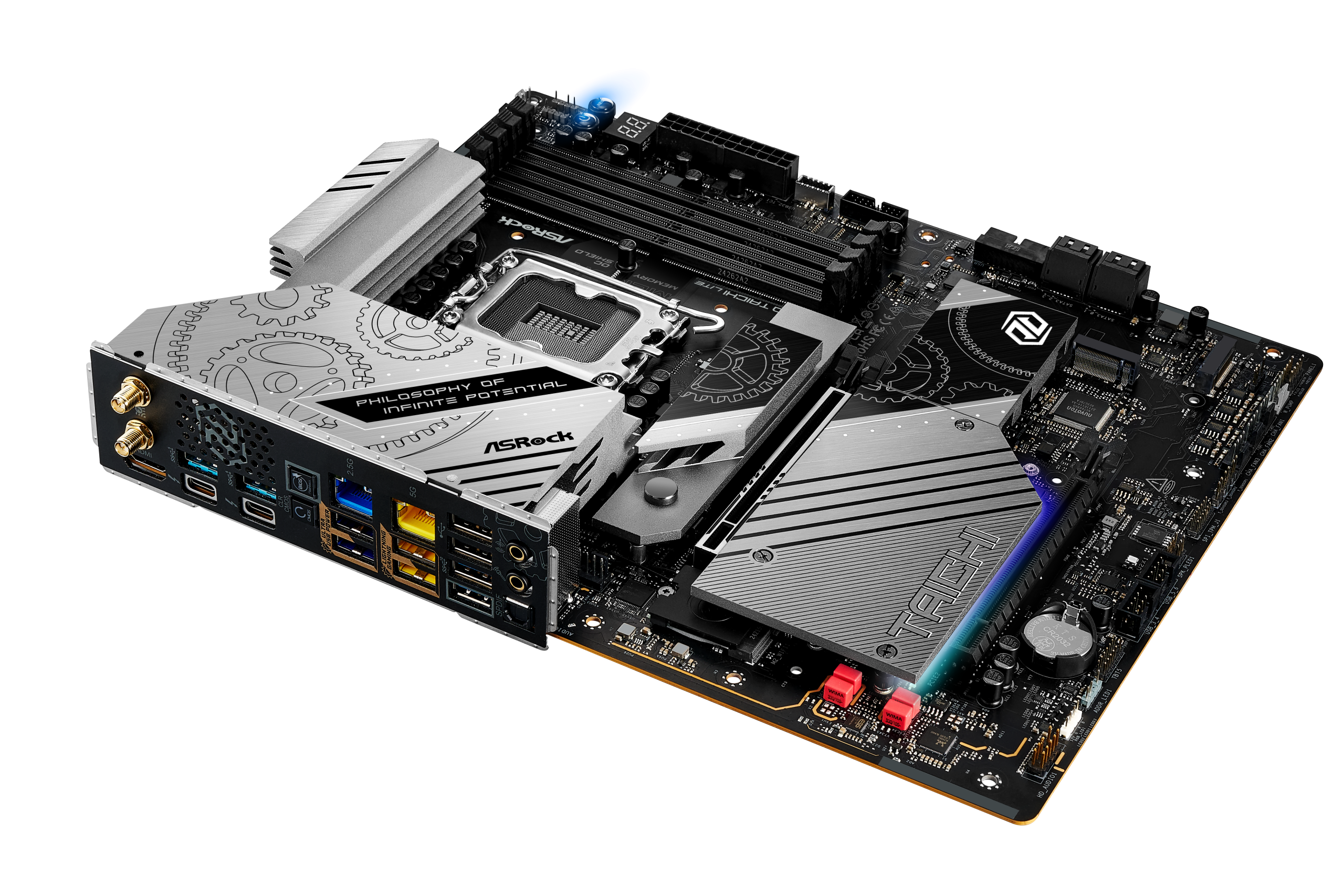 ASRock Z890 Taichi Lite motherboard, socket LGA 1851, Intel Z890, ATX, DDR5