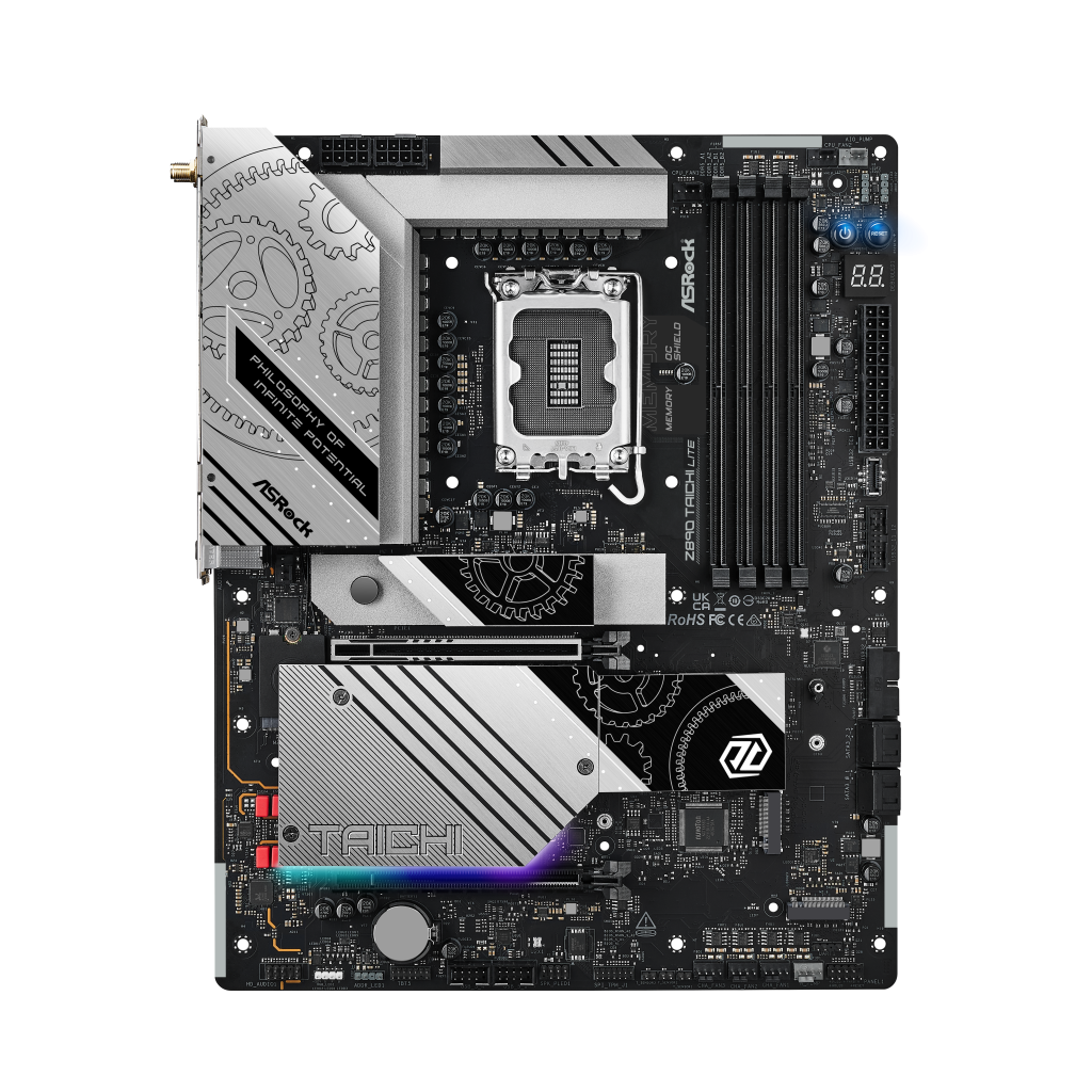ASRock Z890 Taichi Lite motherboard, socket LGA 1851, Intel Z890, ATX, DDR5