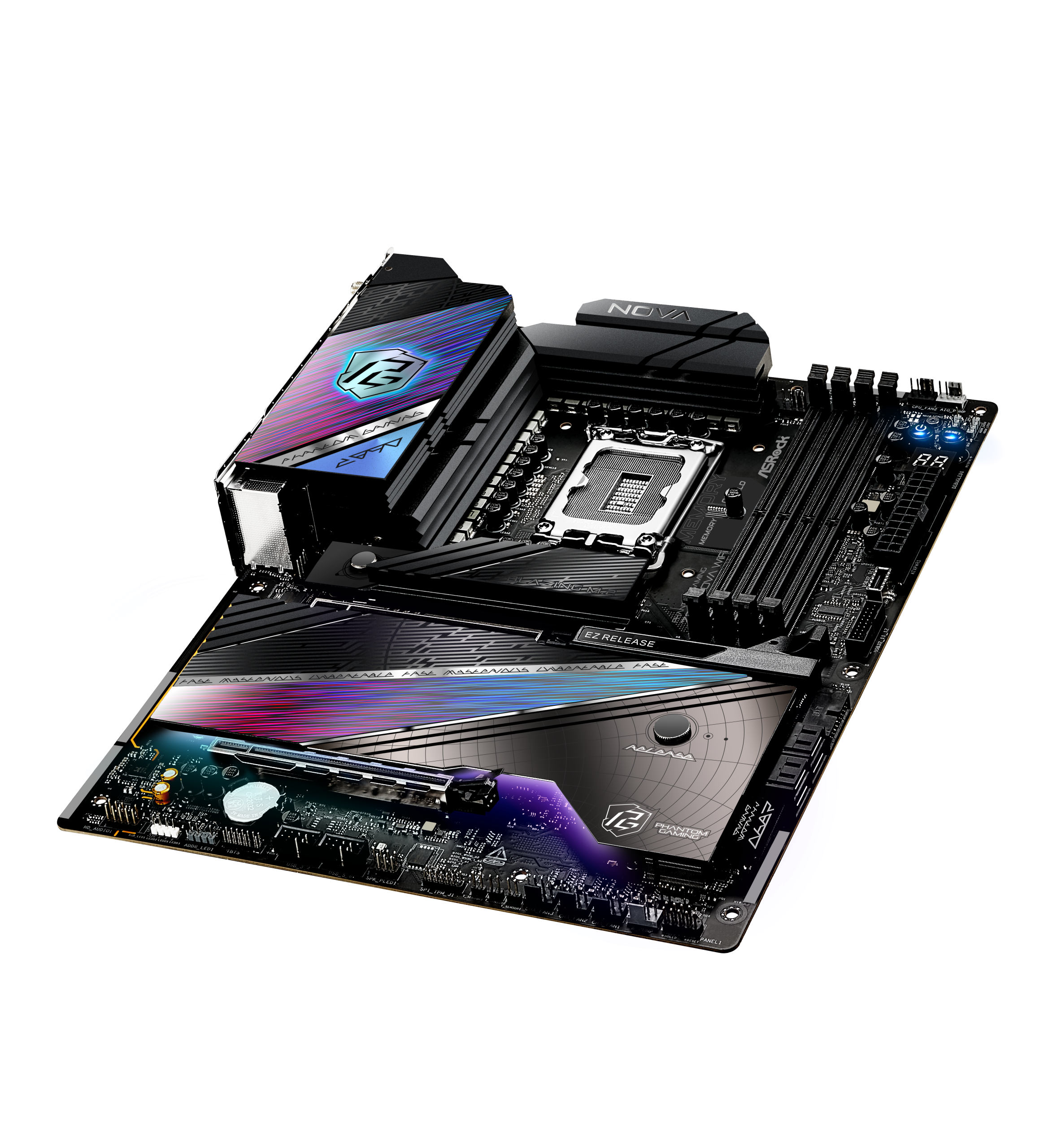 ASRock Z890 Nova WiFi motherboard, socket LGA 1851, Intel Z890, ATX, DDR5