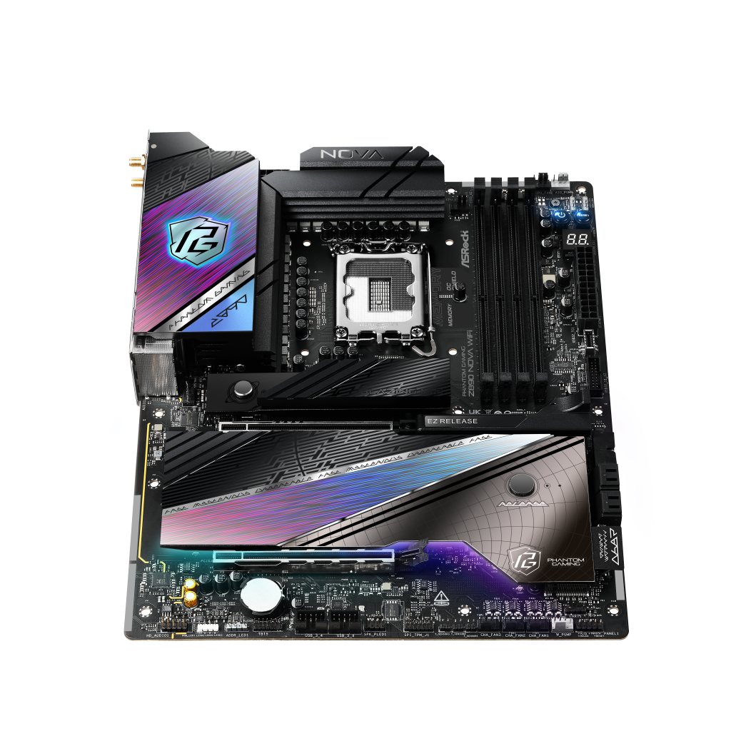 ASRock Z890 Nova WiFi motherboard, socket LGA 1851, Intel Z890, ATX, DDR5