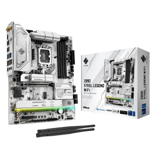 ASRock Z890 Steel Legend WiFi motherboard, socket LGA 1851, Intel Z890, ATX, DDR5