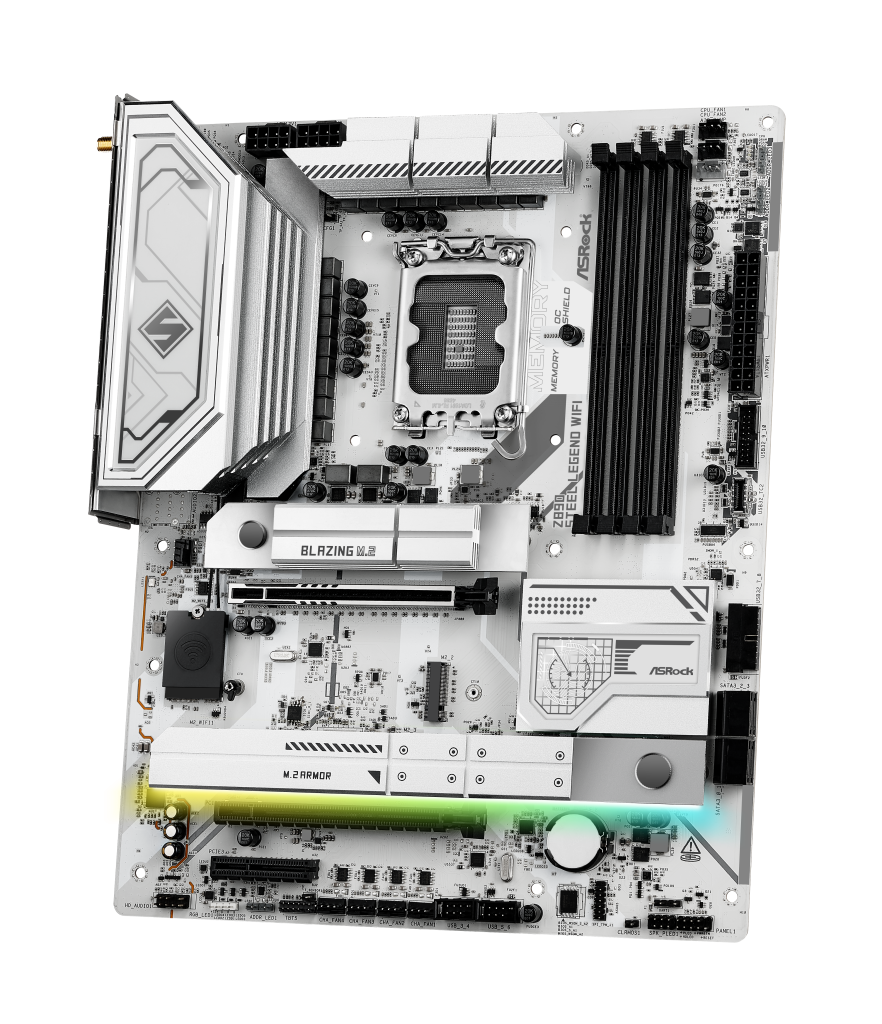 ASRock Z890 Steel Legend WiFi motherboard, socket LGA 1851, Intel Z890, ATX, DDR5