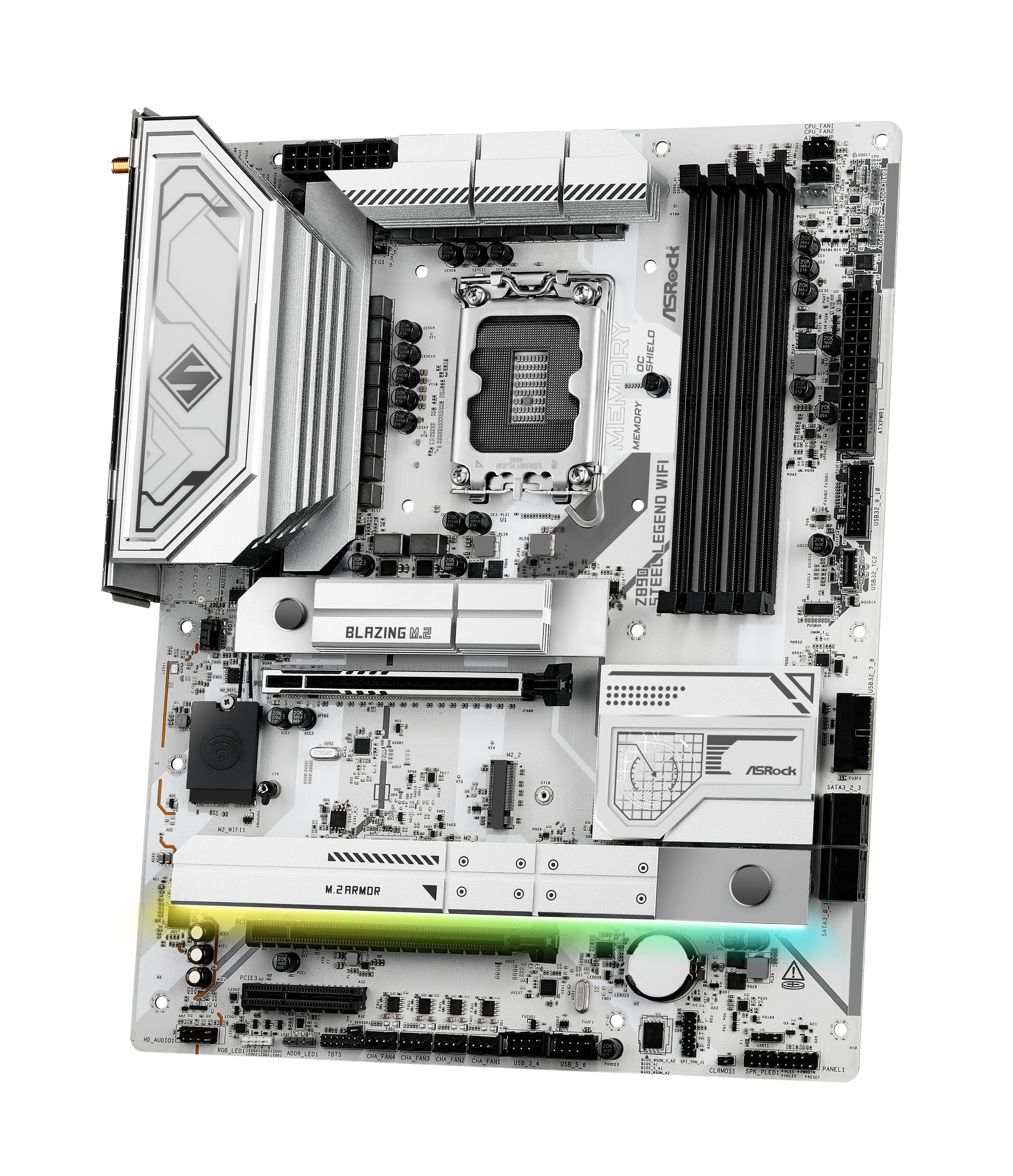 ASRock Z890 Steel Legend WiFi motherboard, socket LGA 1851, Intel Z890, ATX, DDR5