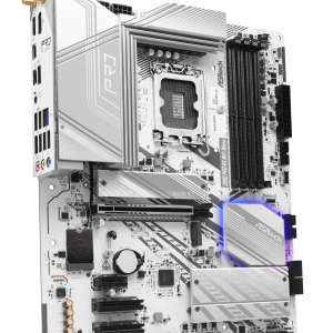 ASRock Z890 Pro RS WiFi White motherboard, socket LGA 1851, Intel Z890, ATX, DDR5