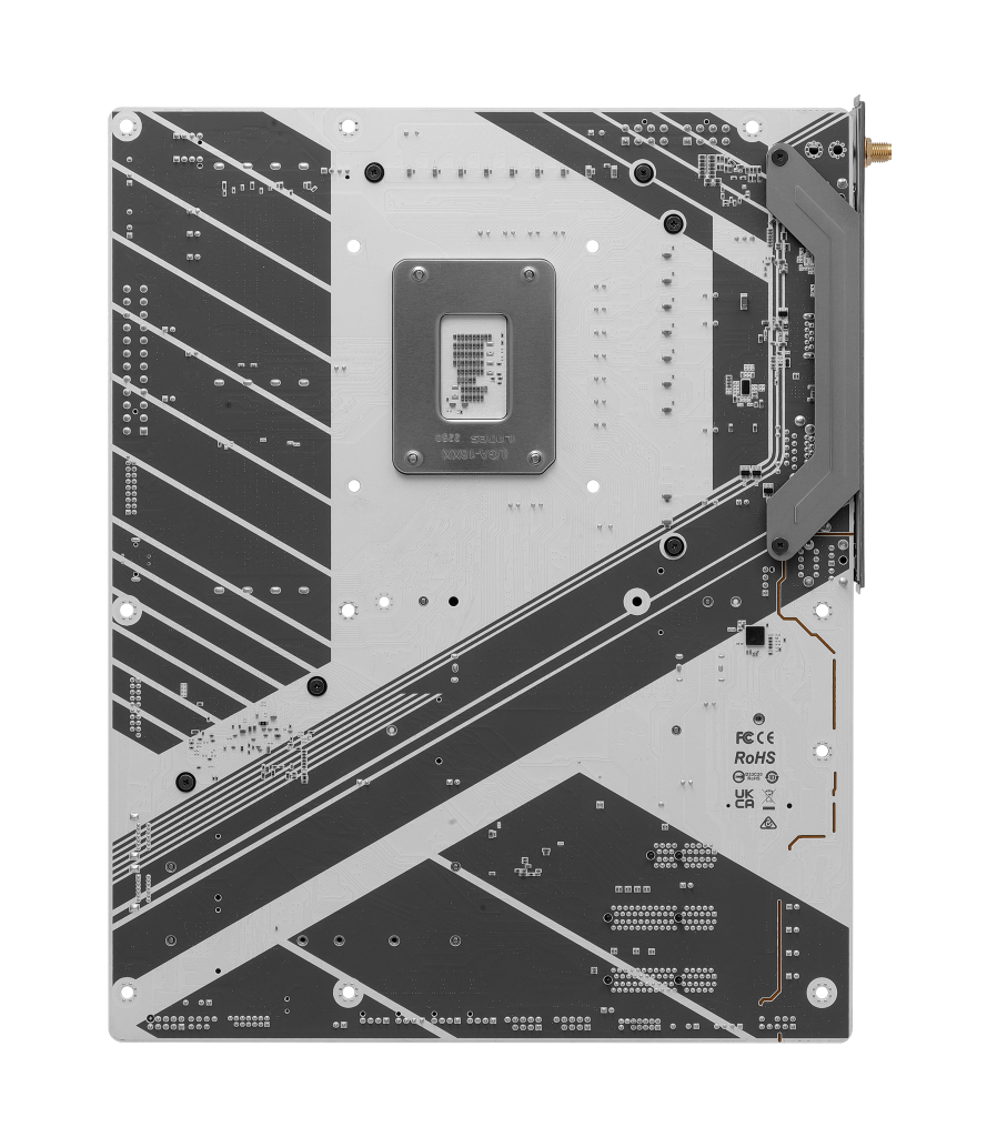ASRock Z890 Pro RS WiFi White motherboard, socket LGA 1851, Intel Z890, ATX, DDR5