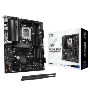 ASRock Z890 Pro-A WiFi, Intel Z890 motherboard, socket LGA 1851, Intel Z890, ATX, DDR5