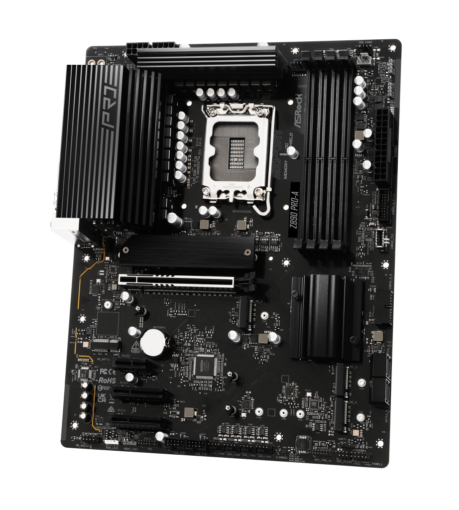 ASRock Z890 PRO-A motherboard, socket LGA 1851, Intel Z890, ATX, DDR5