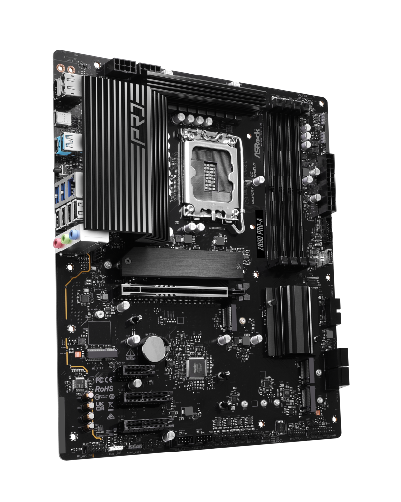 ASRock Z890 PRO-A motherboard, socket LGA 1851, Intel Z890, ATX, DDR5